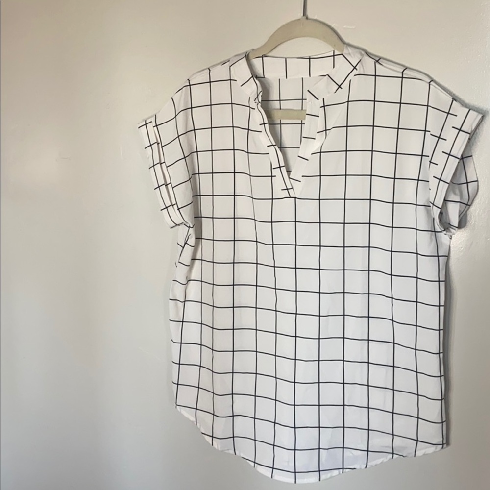 Short sleeve business top